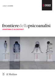 Cover of the journal Frontiere della psicoanalisi - 2723-9624