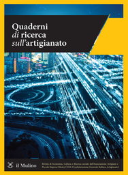Cover of Quaderni di ricerca sull'artigianato - 1590-296X