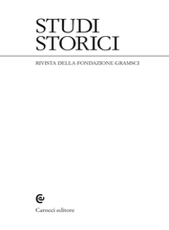 Cover of the issue number 1/2024 of the journal: Studi storici